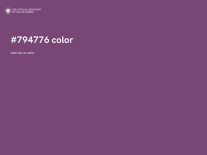 #794776 color image
