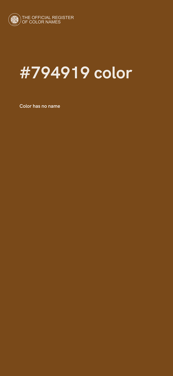 #794919 color image