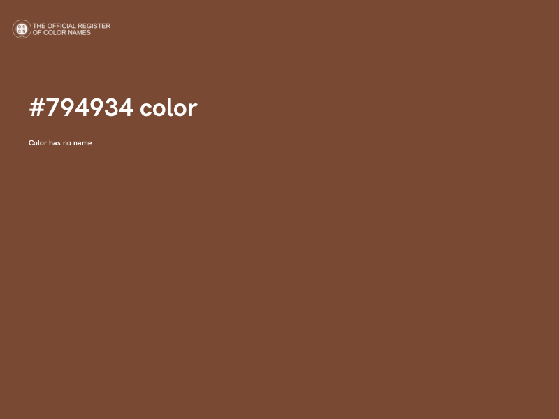 #794934 color image