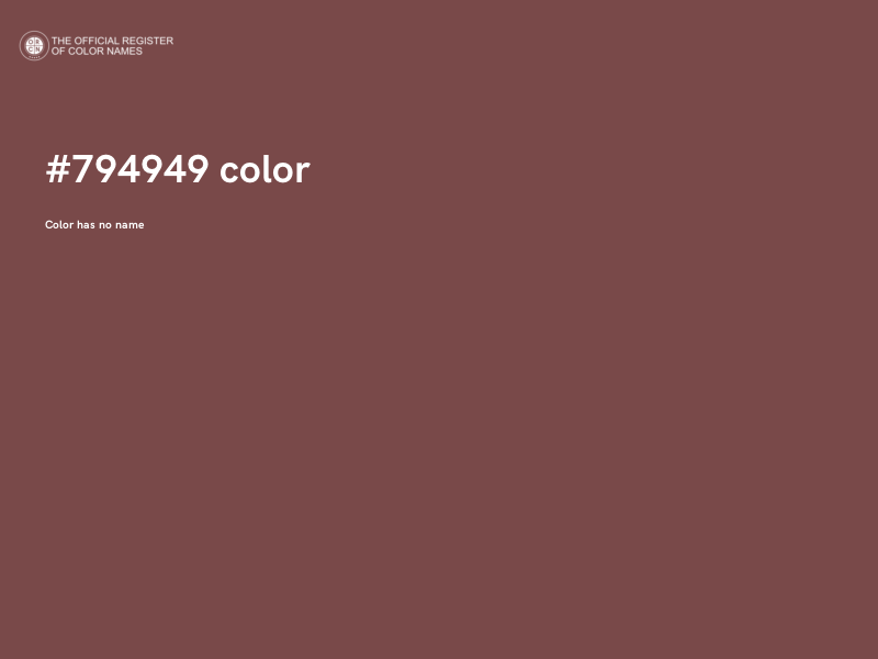 #794949 color image