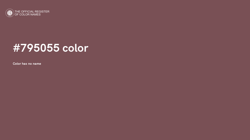 #795055 color image