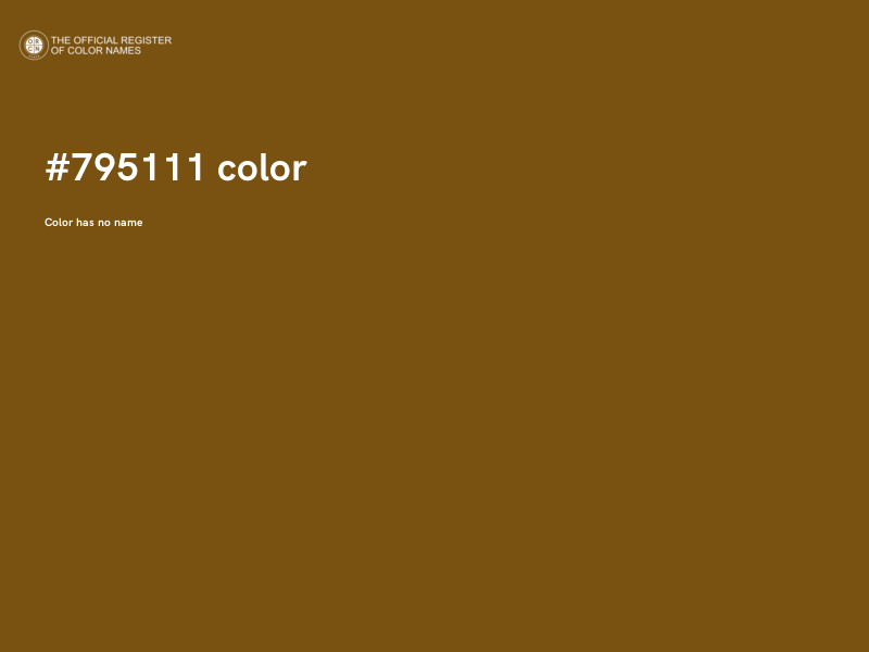 #795111 color image