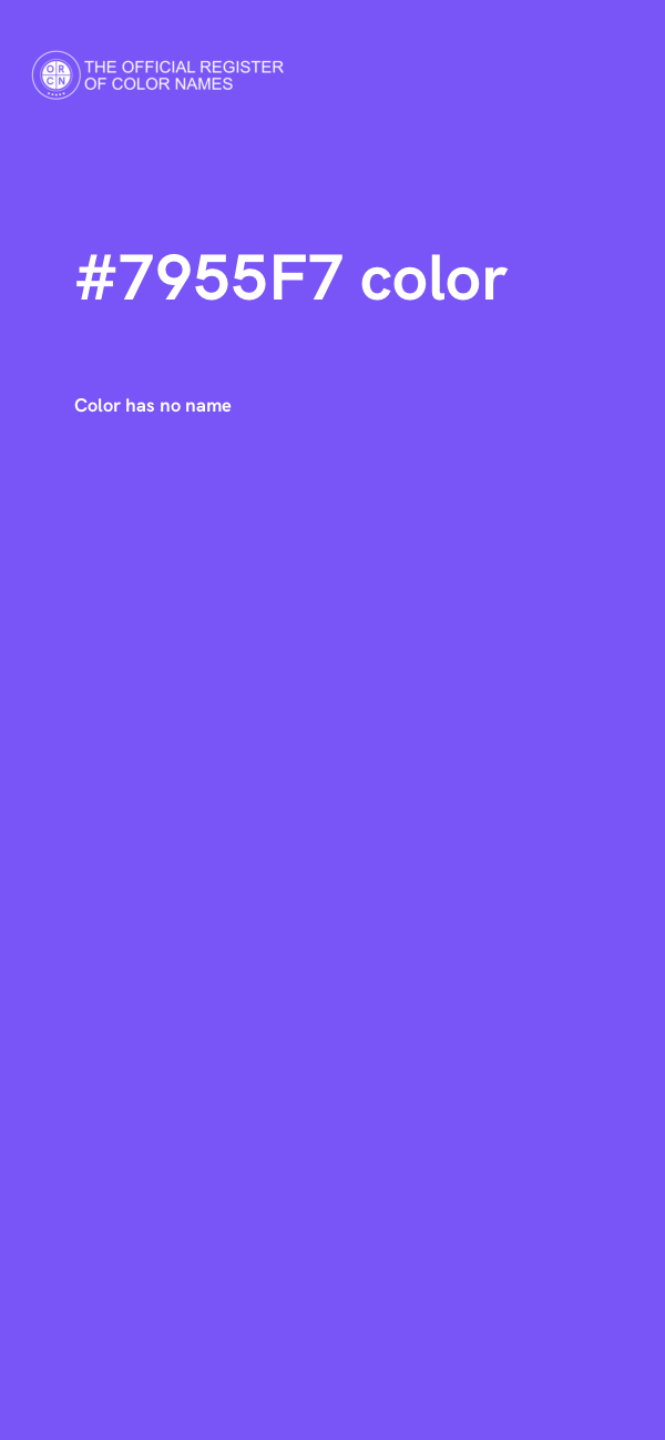 #7955F7 color image