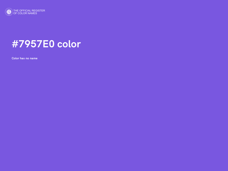#7957E0 color image