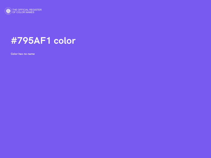 #795AF1 color image