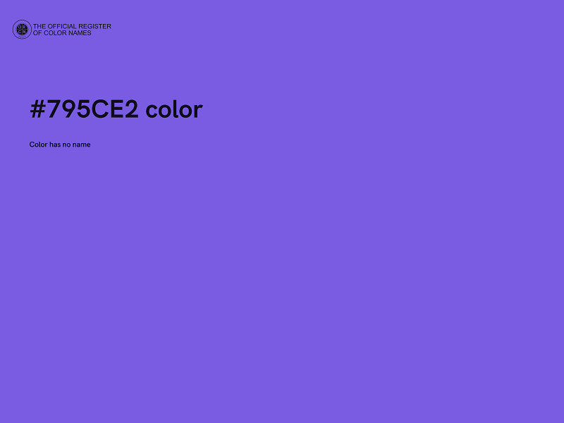 #795CE2 color image