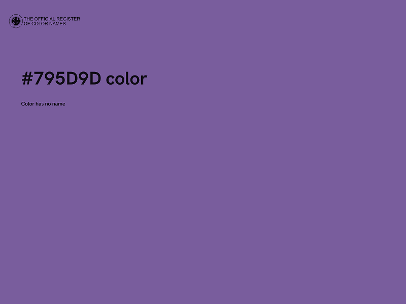 #795D9D color image