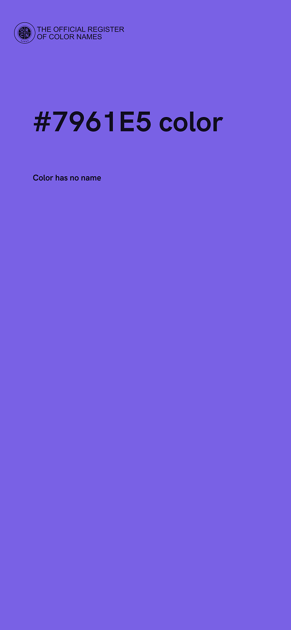 #7961E5 color image