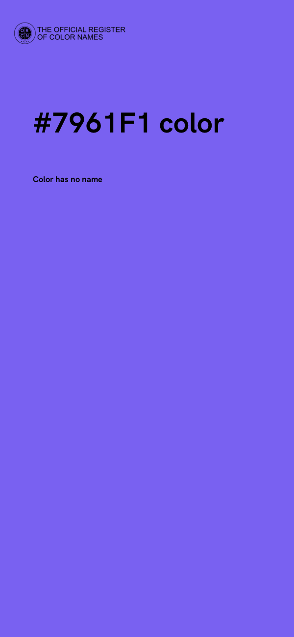 #7961F1 color image