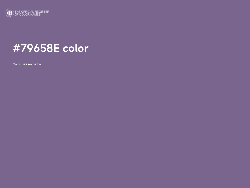 #79658E color image