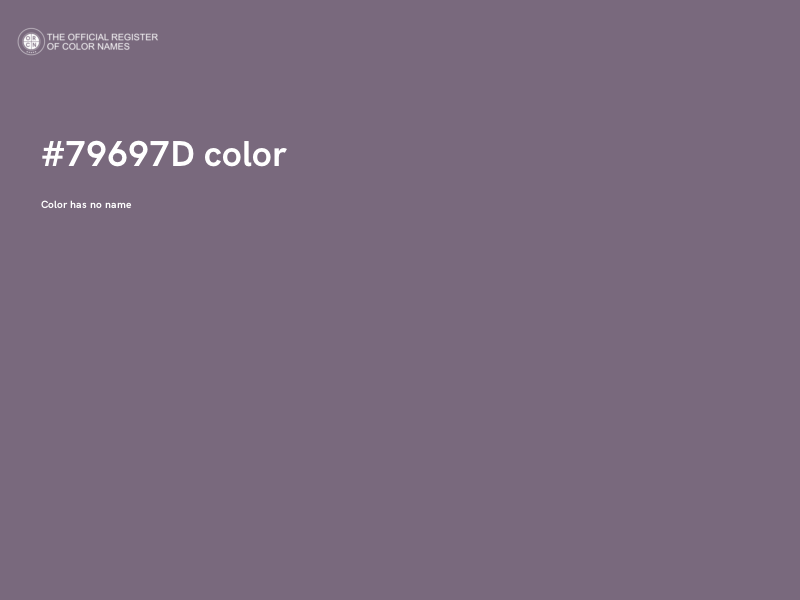 #79697D color image