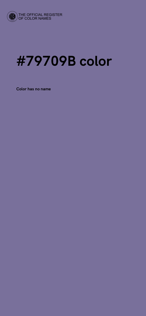 #79709B color image