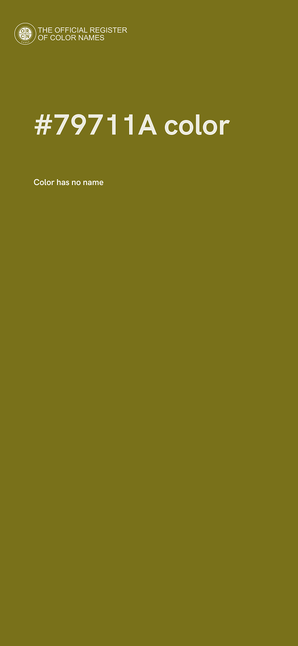 #79711A color image