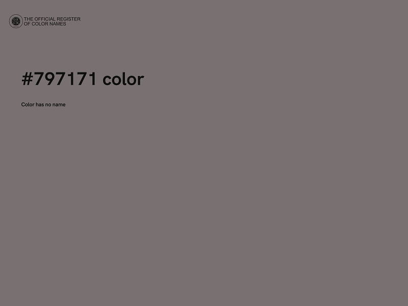 #797171 color image