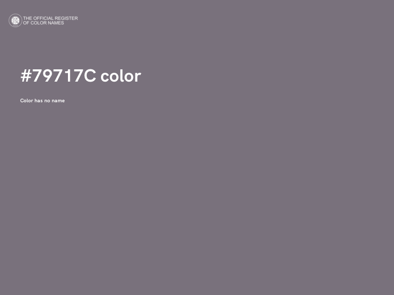 #79717C color image