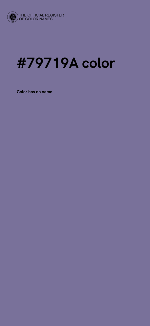 #79719A color image