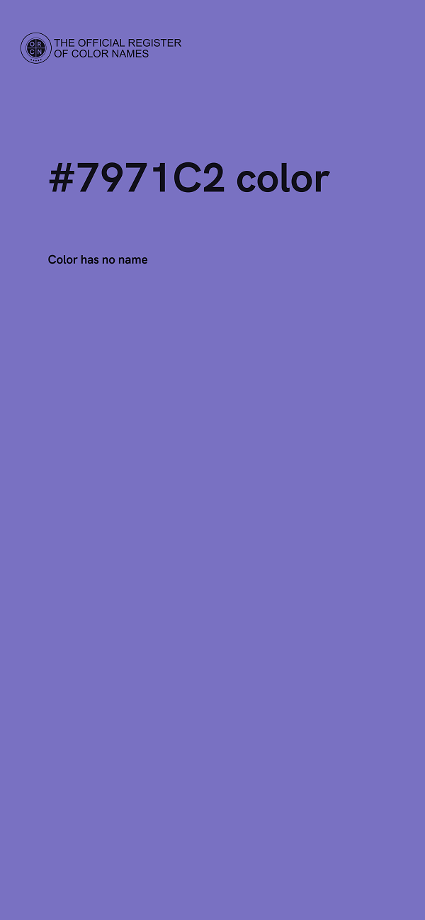 #7971C2 color image