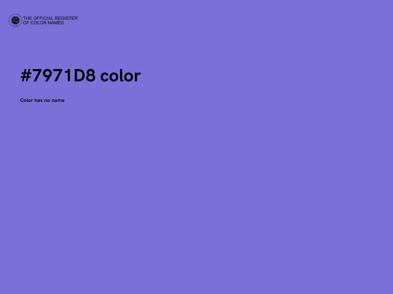 #7971D8 color image