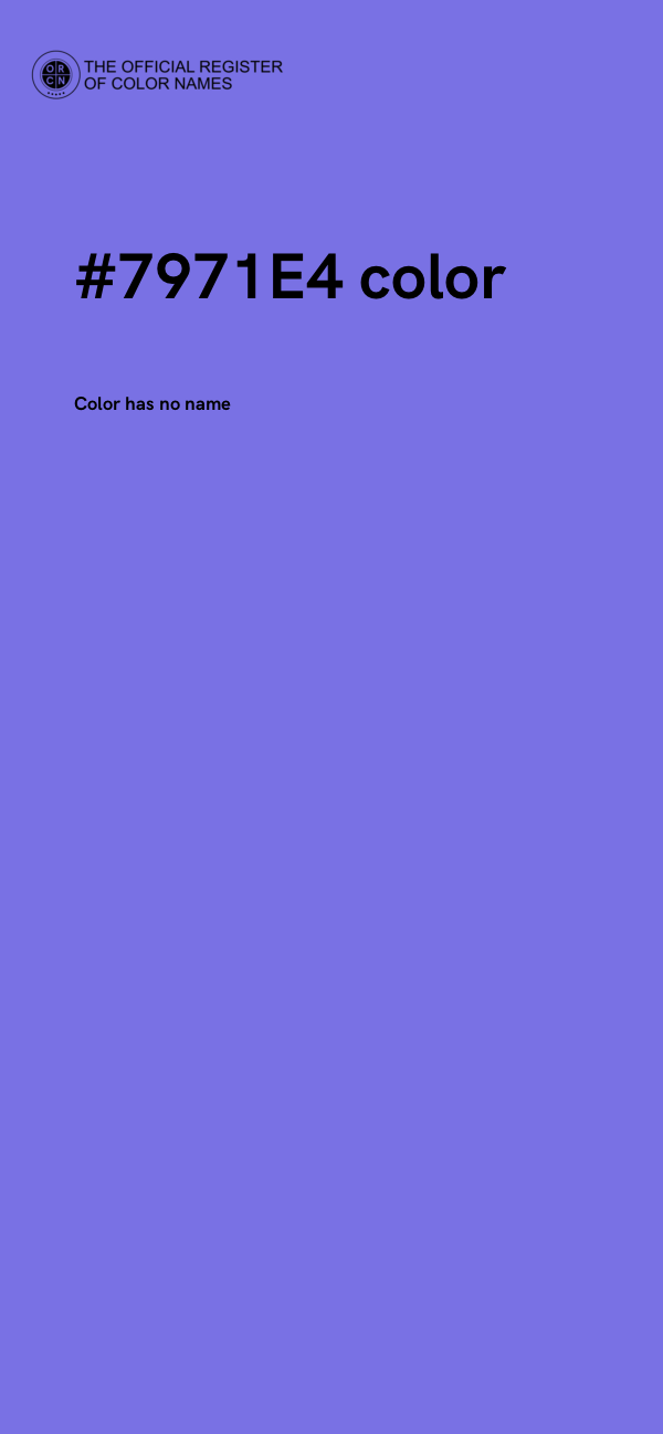 #7971E4 color image