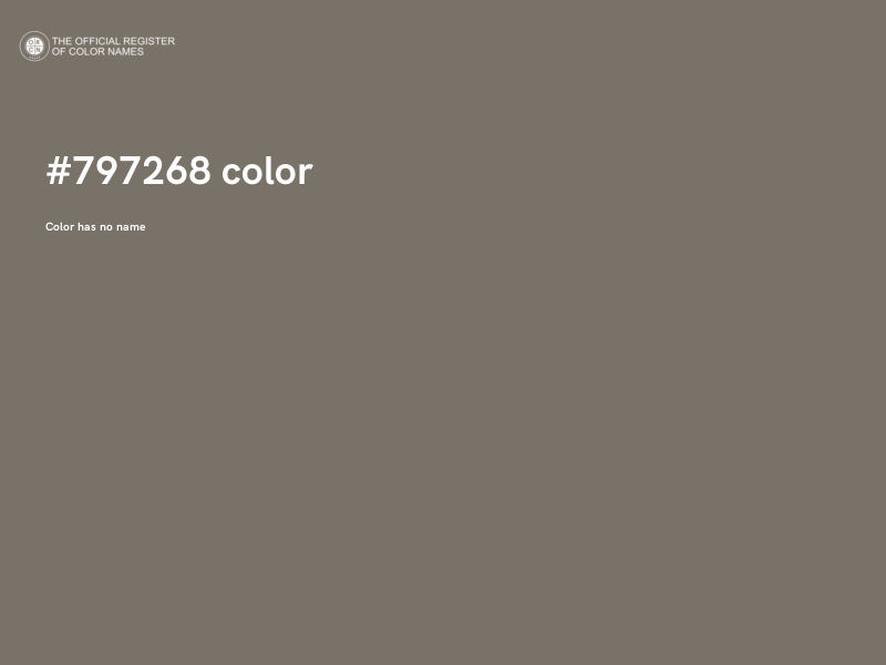 #797268 color image
