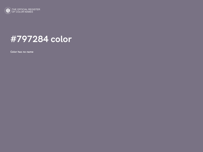 #797284 color image