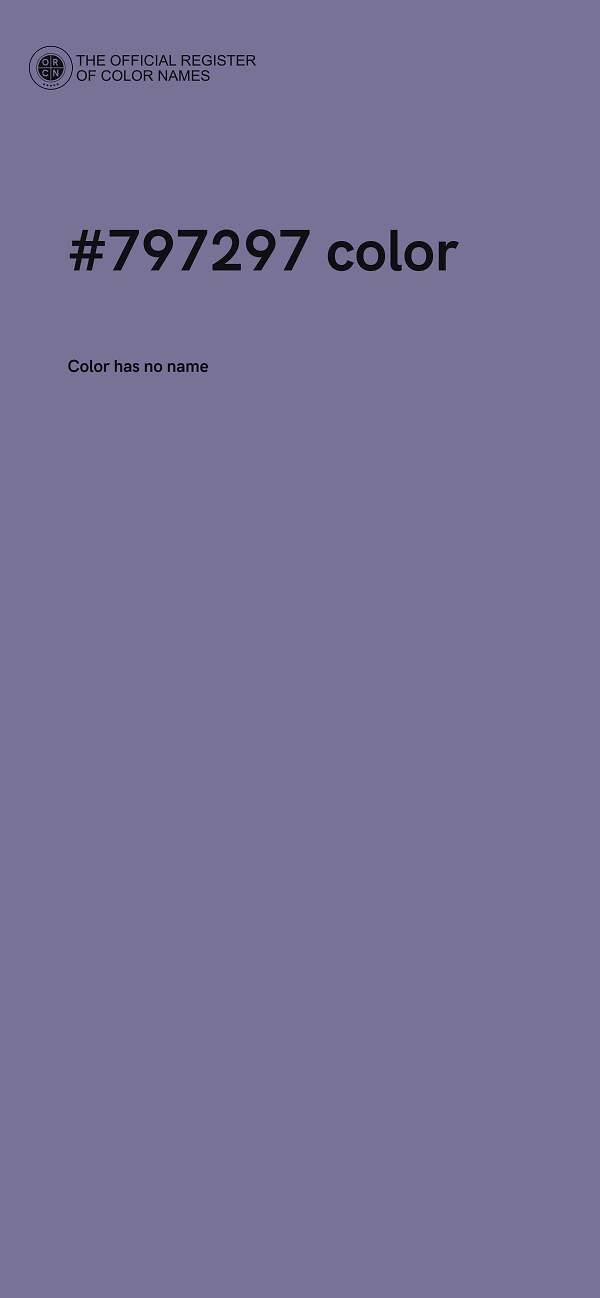 #797297 color image