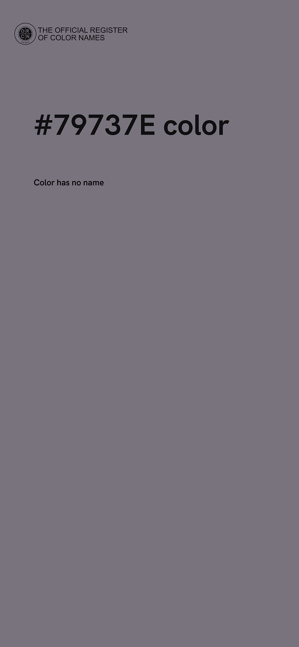 #79737E color image