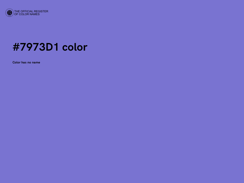 #7973D1 color image