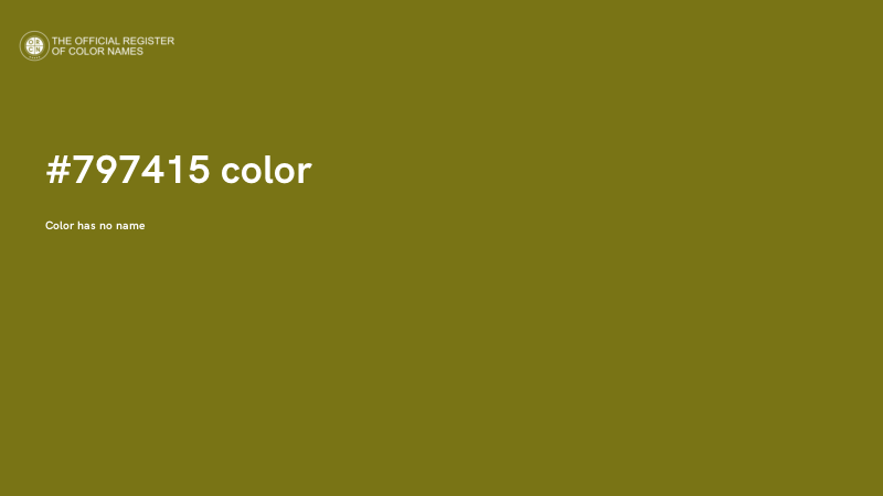 #797415 color image