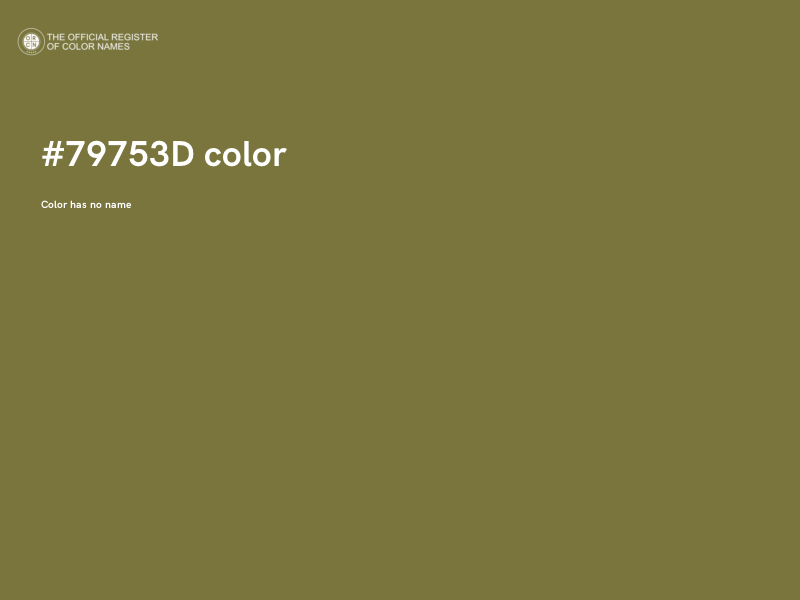#79753D color image