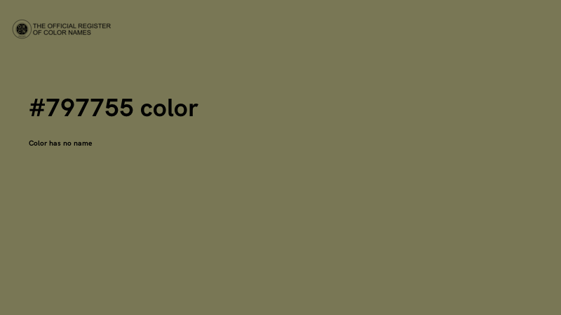 #797755 color image