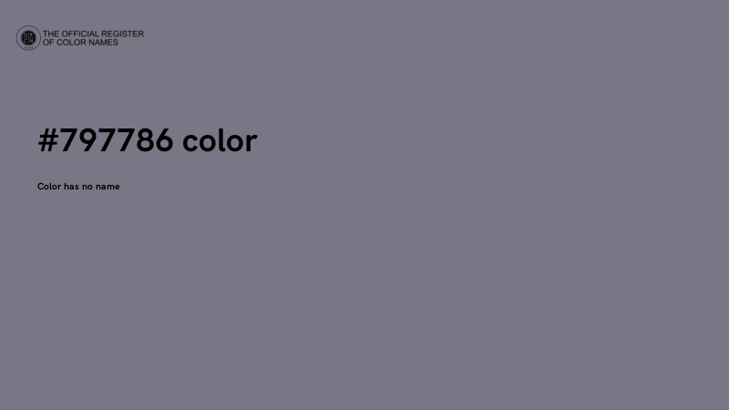 #797786 color image