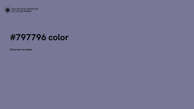 #797796 color image