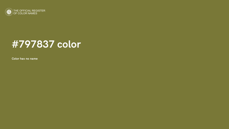 #797837 color image