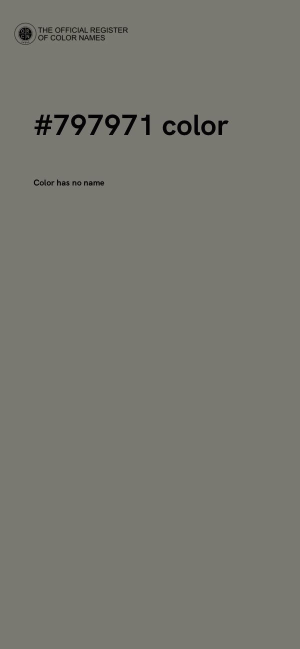 #797971 color image