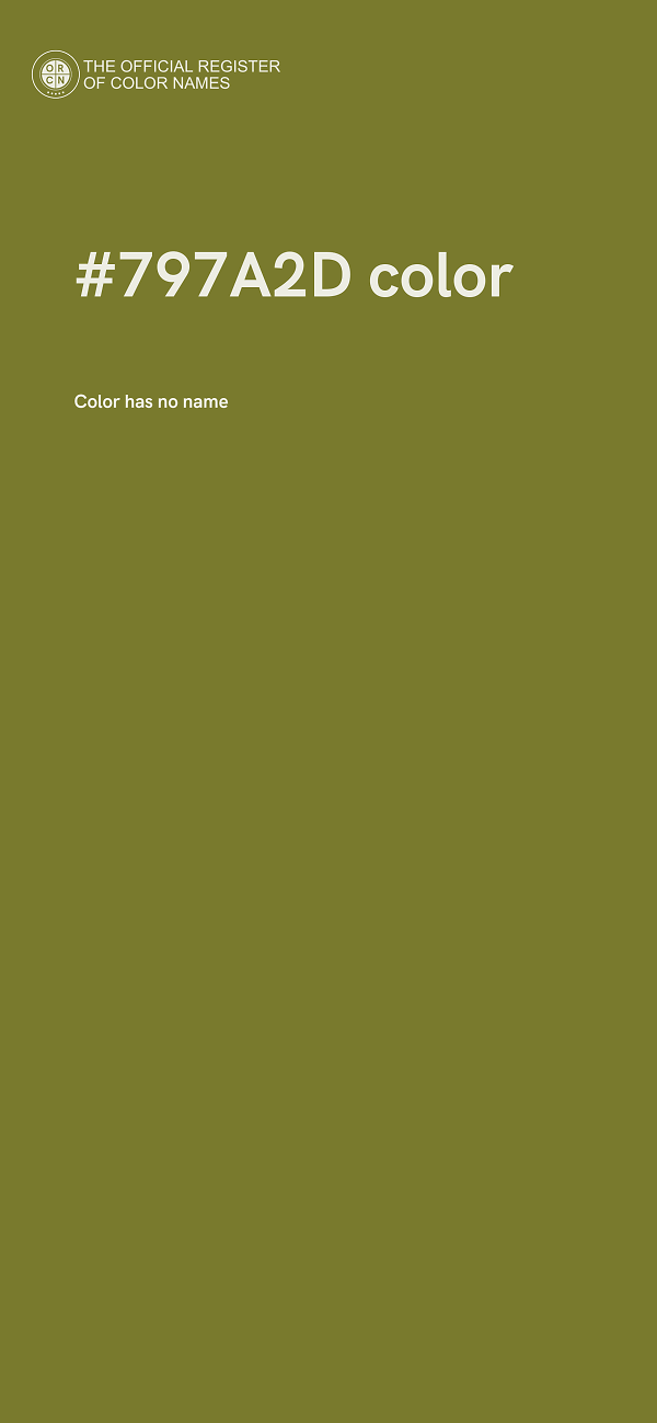 #797A2D color image