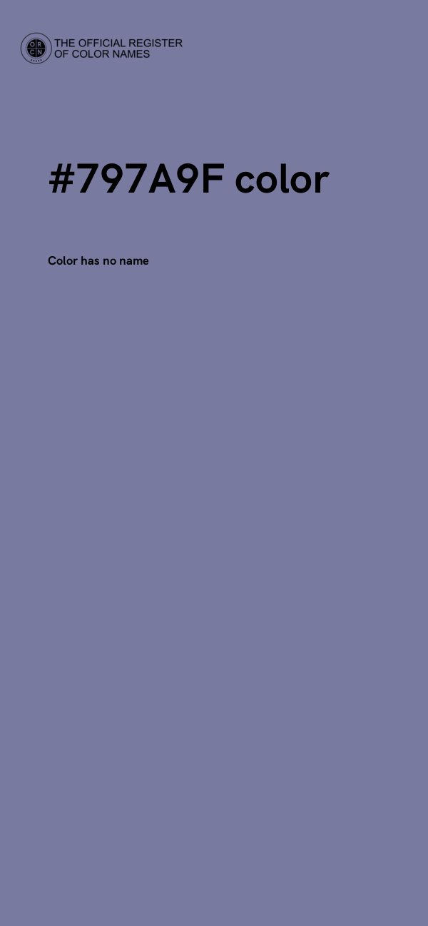 #797A9F color image