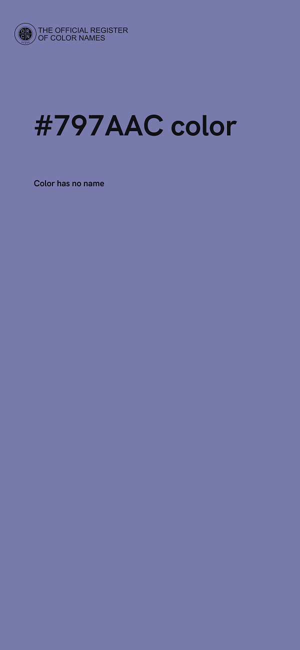 #797AAC color image