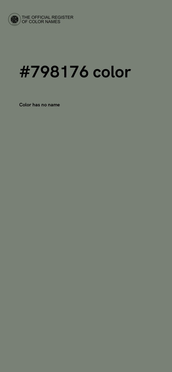 #798176 color image