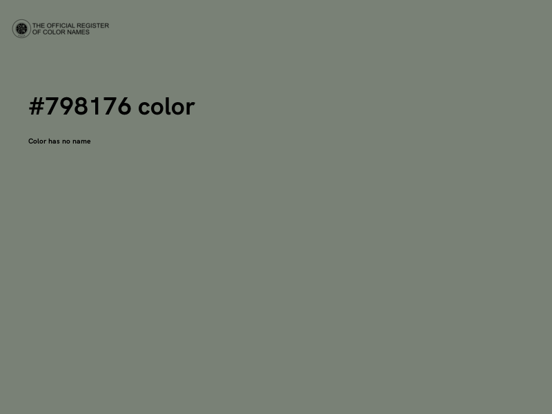 #798176 color image