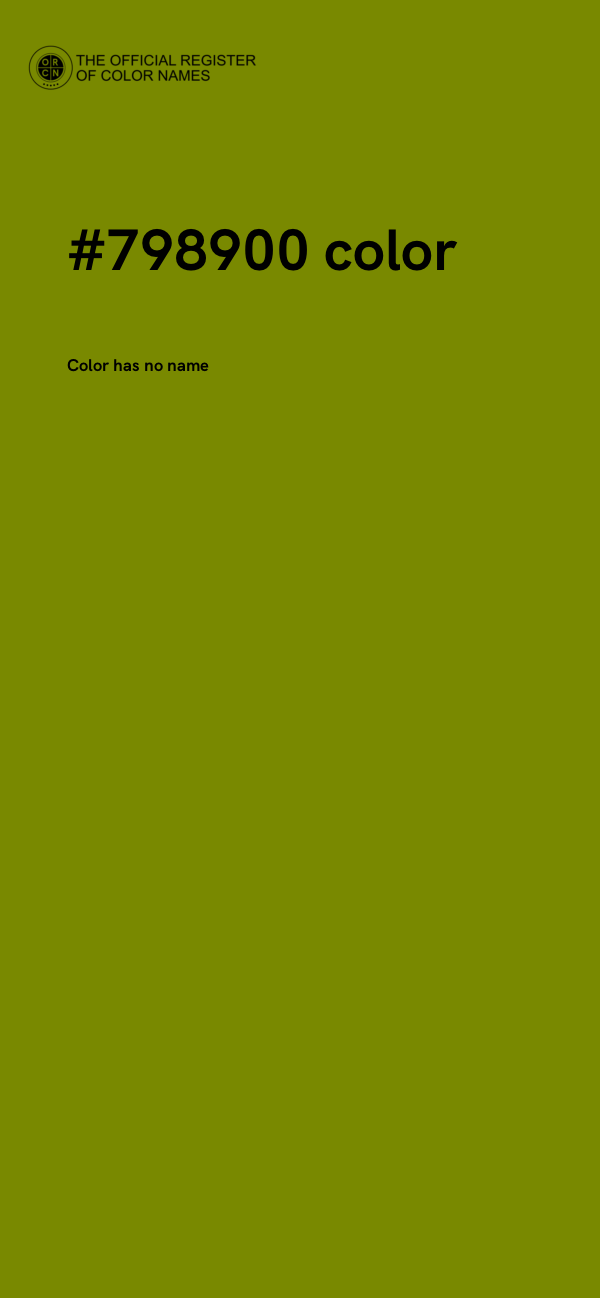 #798900 color image