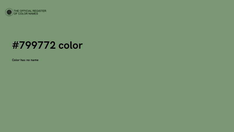#799772 color image