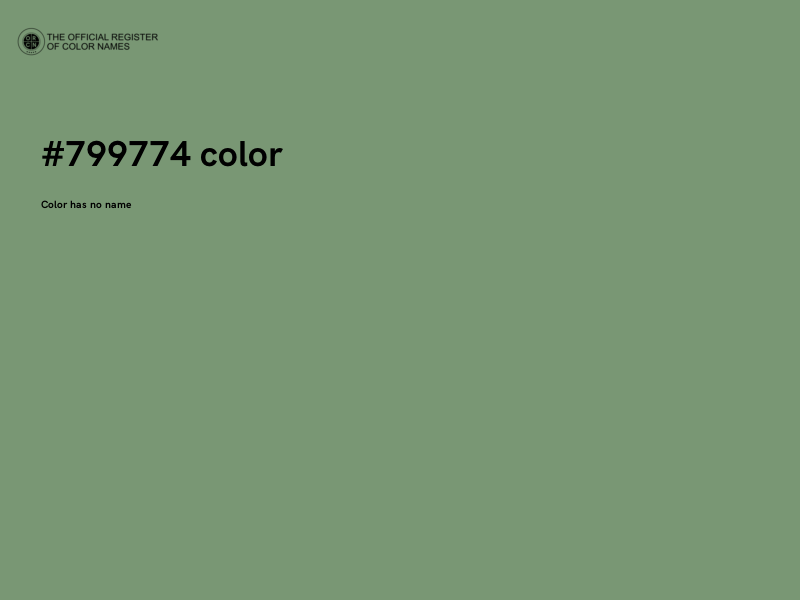 #799774 color image