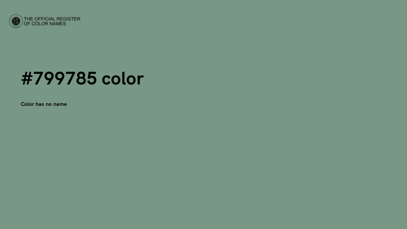 #799785 color image
