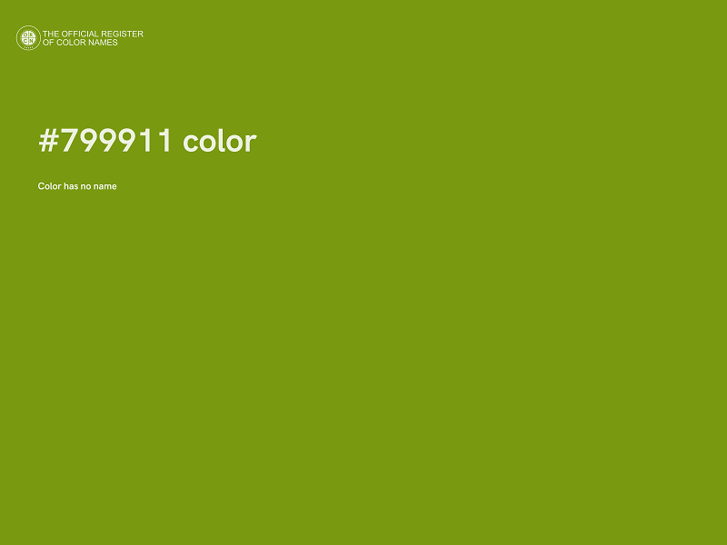 #799911 color image