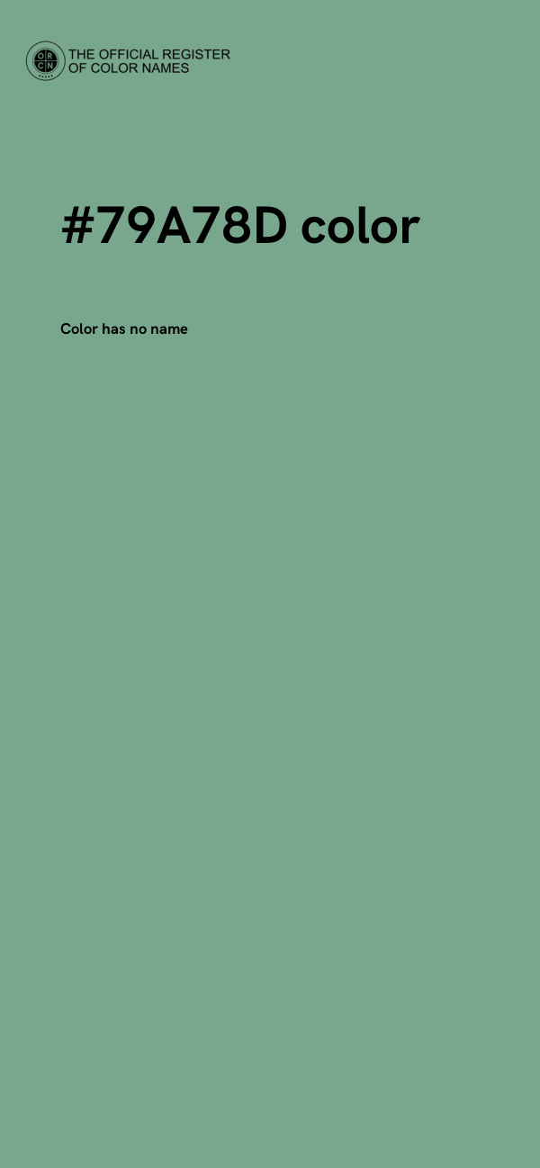 #79A78D color image