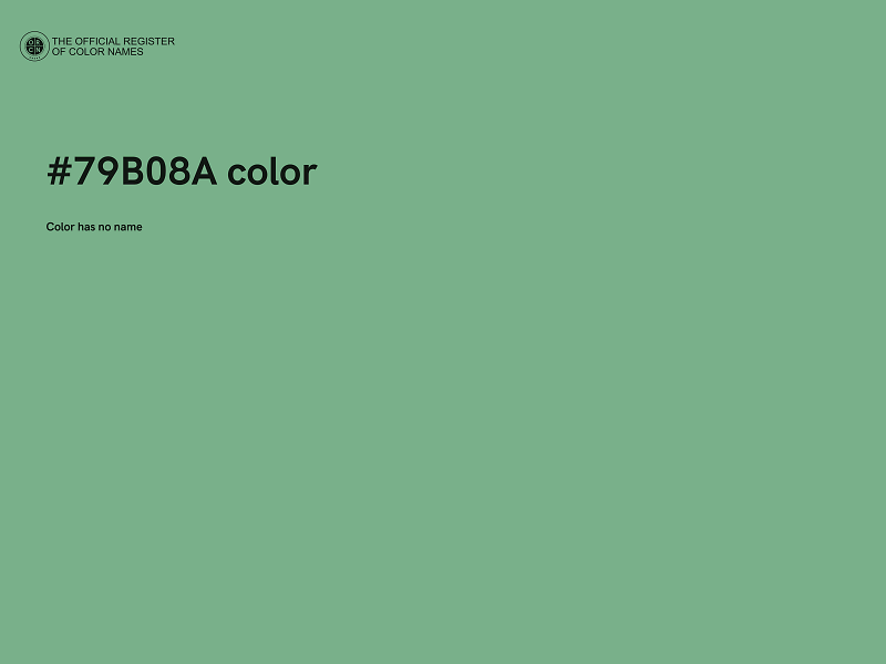 #79B08A color image