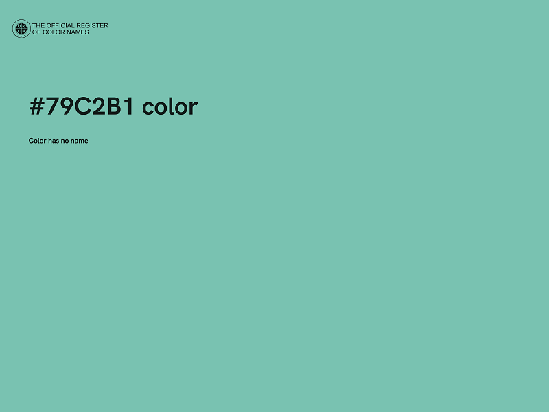 #79C2B1 color image