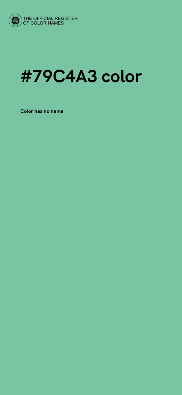 #79C4A3 color image