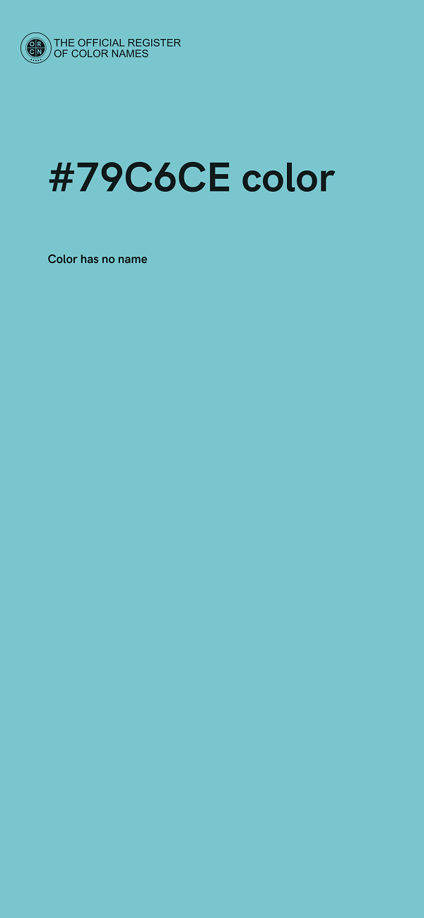 #79C6CE color image